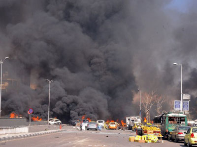 Дамаск експлозија - Фото: Beta/AP