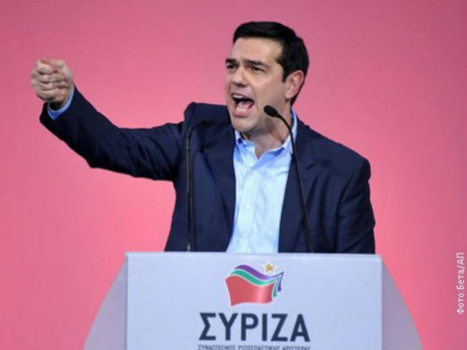 Алексис Ципрас, лидер Сиризе - Фото: AP