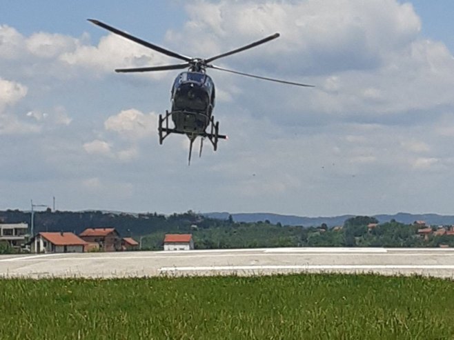 Трудница успјешно транспортована из Требиња у Бањалуку, Хеликоптерски сервис на услузи грађанима