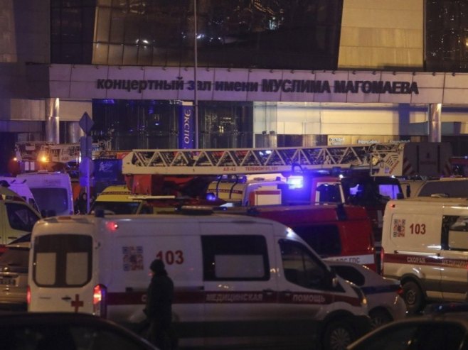Терористички напад у Москви (фото: EPA/MAXIM SHIPENKOV) - 