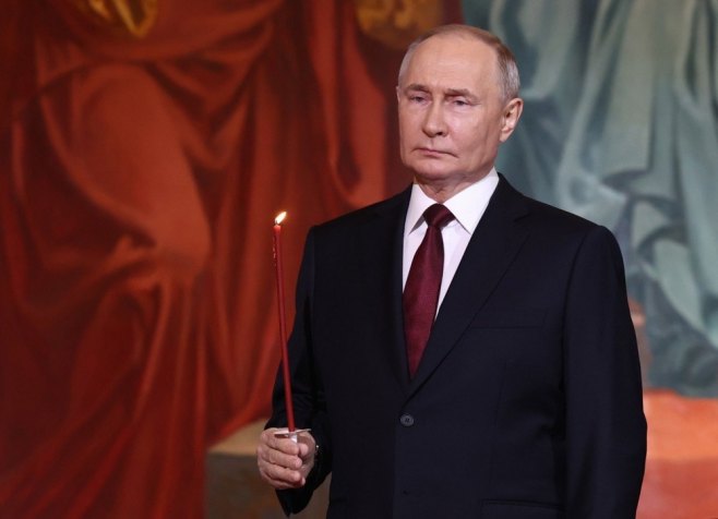 Путин честитао Васкрс православним хришћанима
